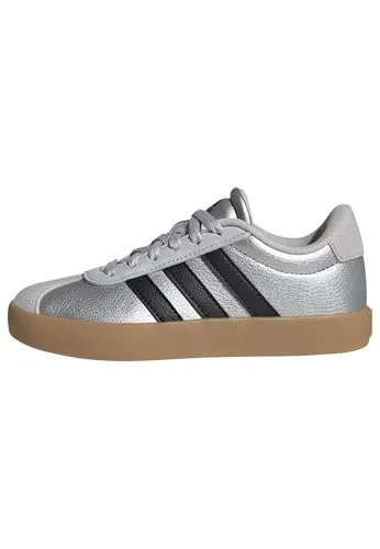 adidas VL COURT 3.0 Sneaker für Kinder – Grau 40 EU in silber von adidas