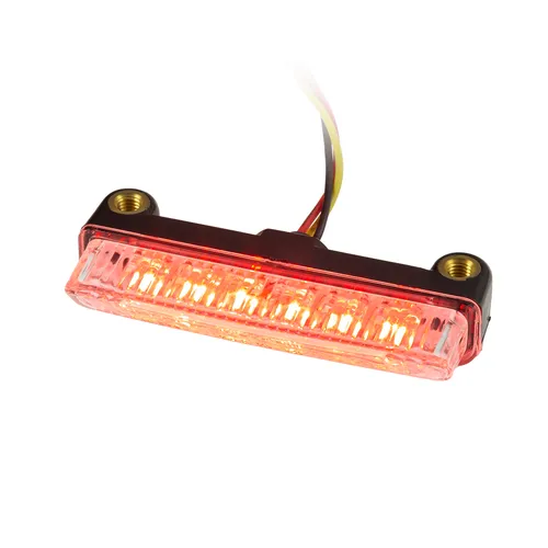 LED Motorrad Rücklicht-Mini klares Glas Rück- und Bremslicht