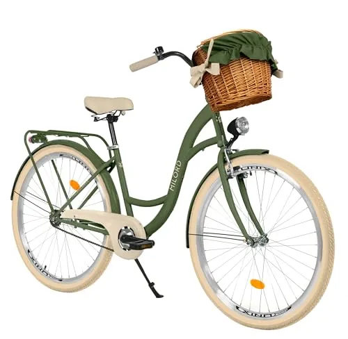 Milordbikes City-Fahrrad Grün 46 cm von MILORD
