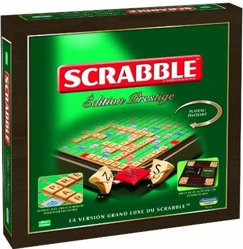 Tischspiel Megableu Scrabble Prestige (FR)