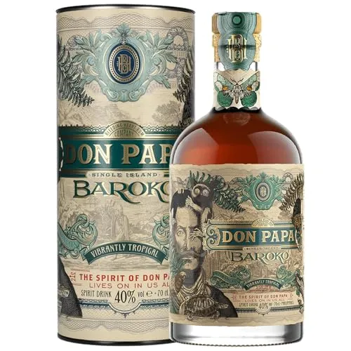 Don Papa BAROKO Limited Edition Rum 40% Vol. 0,7l in Geschenkbox