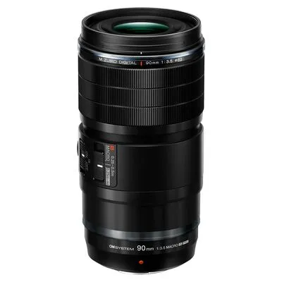 M.Zuiko Digital ED 90mm F3.5 Makro IS PRO - Wasserfestes Tele-Makro-Objektiv mit 2-fachem Vergrößerungsfaktor, ideal für atemberaubende Makrofotografie in der Natur