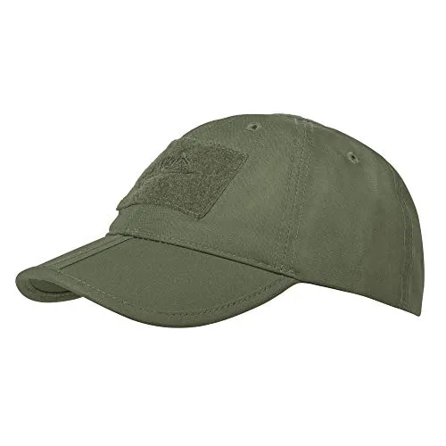 Helikon-Tex Baseball Folding Cap -Polycotton Ripstop- Olive Green
