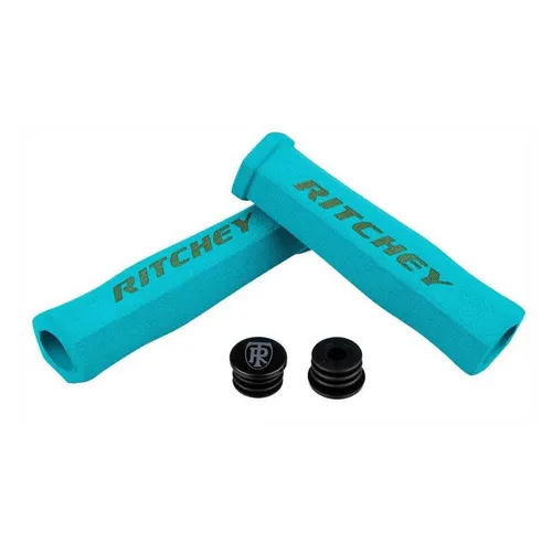 Paar RITCHEY WCS Ergo Truegrip Schaumstoff-Handgriffe Blau 38450847001 MTB MTB