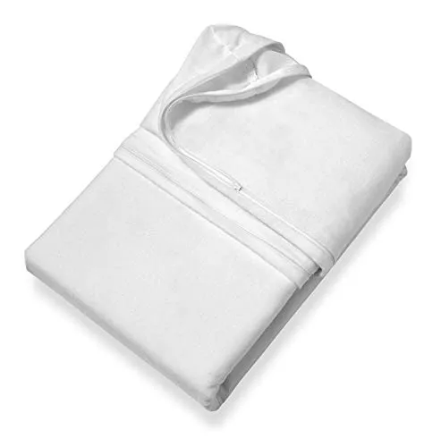 SETEX Matratzenvollschutz 90 x 200 cm - Hochwertiger Antiallergen Schonbezug mit zweiseitigem Reißverschluss, atmungsaktiv und kochfest bis 95 Grad – schützt Ihre Matratze effektiv vor Feuchtigkeit und Schweiß.