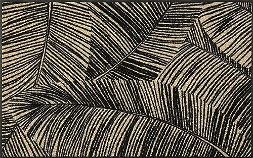 wash+dry Fußmatte Fernetic 75x120cm - Waschbar und Rutschfest - Fußmatte für Innen- und Außenbereiche, rutschfest und bis 60 Grad waschbar. Ideal für Allergiker und Tierbesitzer, hergestellt in Europa mit OEKO-TEX Standard.