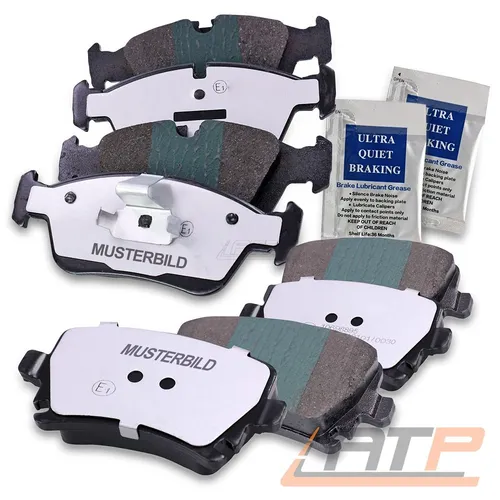 Produktbild SATZ BREMSBELÄGE VORNE + HINTEN FÜR MAZDA 3 5 VOLVO C30 S40 C70 V40 V50