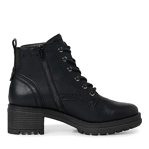 Jana Stiefelette mit TEX-Membran schwarz 38 EU - Wanderschuhe mit TEX-Membran für optimalen Wetterschutz, weich und wärmend dank Fleece-Innenmaterial, ideal für kalte Tage.