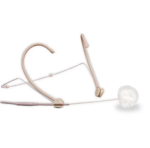 Mipro MU-23 Nackenbügel Mikrofon mit Windschutz - Vorteils-Set - Ultrakompaktes Nackenbügel-Mikrofon für Gesang und Sprache. Inklusive 3 Nackenbügeln und Windschutz. Hohe Klangqualität mit Kugelcharakteristik und 138dB Schalldruck. Ideal für Live-Performances.