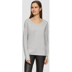 s.Oliver Langarmshirt mit Fledermausärmeln - Damen Tops, lässige Passform in weicher Jersey-Qualität mit V-Ausschnitt und einzigartigen Fledermausärmeln für einen trendigen Look.