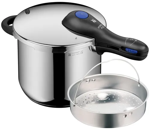 WMF Perfect Plus One Pot Schnellkochtopf 22 cm, 6,5 Liter - Kochtöpfe für schnelles und gesundes Kochen - bis zu 70% Zeitersparnis und geschmackvolle Ergebnisse mit dem WMF Perfect Plus!