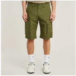 G-STAR Cargoshorts Core Regular Cargo Short mit innenliegender Kordel in Grün - Herren-Shorts mit atmungsaktiver Baumwolle, ideal für lässige Freizeitlooks. Die innenliegende Kordel sorgt für einen perfekten Sitz.