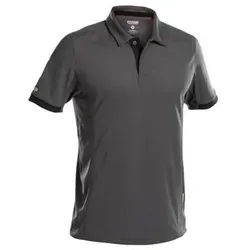 Traxion Poloshirt M - anthrazitgrau/schwarz - Arbeits- & Schutzkleidung mit UV-Sonnenschutz (LSF 50+) und antibakteriellen Eigenschaften, ideal für druckbare Veredelungen und hohen Tragekomfort.