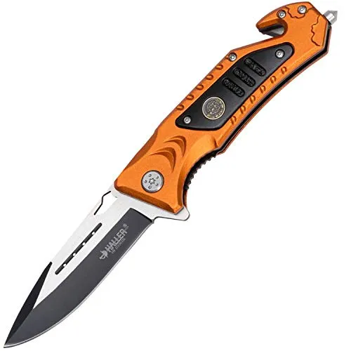 Haller Rettungsmesser mit SWAT-Emblem von Haller