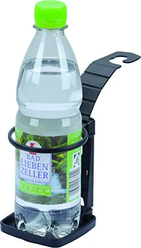 Getränkehalter für Türmontage - Schwarz