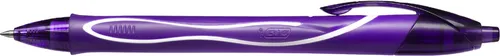 BIC 964772 Gel-ocity Quick Dry Gelschreiber - 12 Stück, mittlere Spitze (0,7 mm), ultraschnell trocknende Tinte für optimalen Komfort und perfekte Handhabung