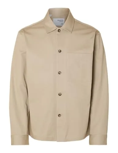 SELECTED FEMME Slhtate Heavy Twill Overshirt Ls Noos