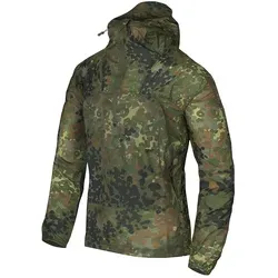 Helikon-Tex Windrunner Windshirt Größe L - Leichtes Windpack Nylon - Funktionsjacke aus Windpack Nylon, schützt vor Wind und leichtem Regen. Integrierte Tasche für kompaktes Verstauen und Belüftungslamellen für optimalen Tragekomfort.