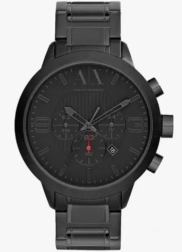 Armani Exchange Chronograph Herren Watch for Men AX1277 Schwarz 48 mm