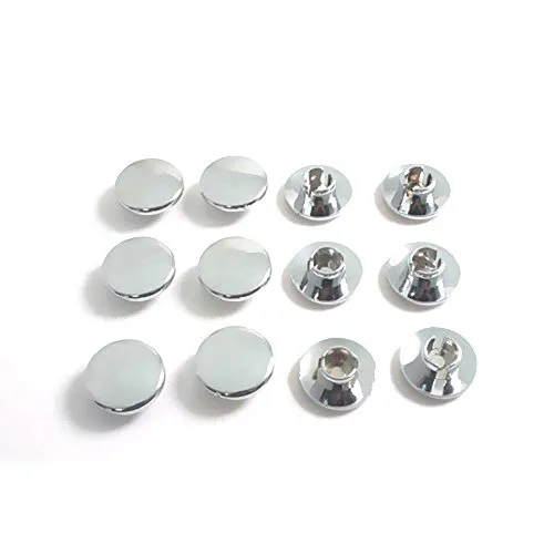 JMT Kappen f. Schr M10 Pack 12Stk. chrom 4043981129632