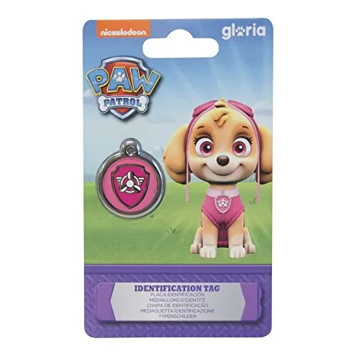 The Paw Patrol Skye Namensschild für Halskette, Größe M von Paw Patrol