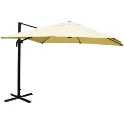 Luxus-Gastronomie-Ampelschirm HWC, creme