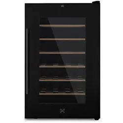 Produktbild Les Petits Champs Weinkühlschrank, Schwarz, 28 Flaschen, kompakt und elegant