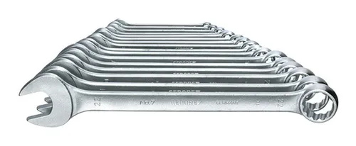 Gedore Ringmaulschlüssel-Satz DIN3113A 17-teilig 6-22 mm - Werkzeug-Sets, hochwertiger Satz für präzises Arbeiten mit langlebiger Qualität und optimaler Kraftübertragung.