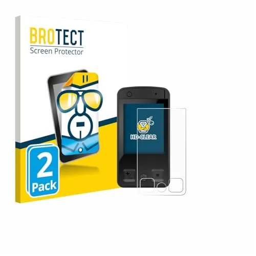 BROTECT 2 Stück Schutzfolie für Bosch Kiox 400C Displayschutz Folie Made in Germany, Ultra-Klar