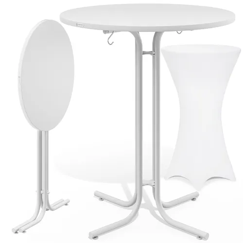 Casaria Stehtisch Ø80cm mit Husse von Deuba