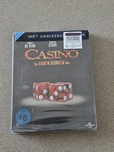 CASINO , Steelbook Bluray , mit  Robert de Niro & Sharon Stone , NEU & OVP