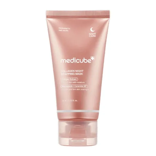 Medicube Collagen Night (75 ml) - Intensive Nachtpflege - Gesichtspflege: Revitalisierende Gesichtsmaske mit Kollagen für eine straffere und jugendlichere Haut über Nacht.