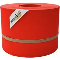 zaunzu Sichtschutzstreifen PP für Doppelstabmatten Zaunblende Rot, 35m - Zaunelemente mit genarbter Struktur für modernes Design, einfache Montage ohne Clips und 5 Jahre Farbgarantie – ideal für effektiven Sicht- und Windschutz.