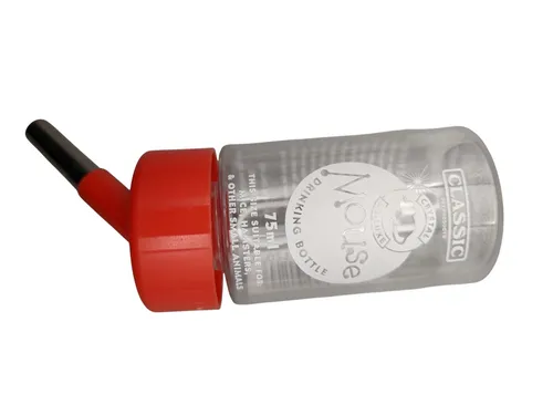 Trinkflasche Classic de Luxe 75 ml Maus Hamster Kunstoff von Kerbl
