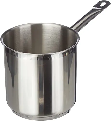 LACOR Bain Marie Topf Eco-Chef 16 cm - Hochwertiger Bain Marie Topf aus rostfreiem Edelstahl, geeignet für alle Herdarten inkl. Induktion. Ideal für schonendes Kochen und Warmhalten.