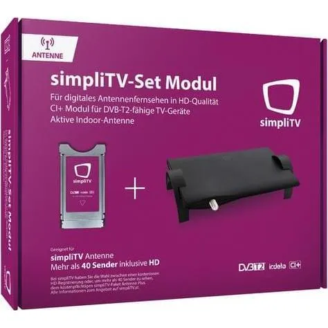 SimpliTV Simpli TV-Set Modul + Antenne
