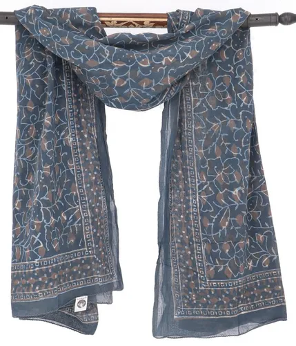 Guru-Shop Sarong Leichter Pareo Schal, Sarong, handbedrucktes..
