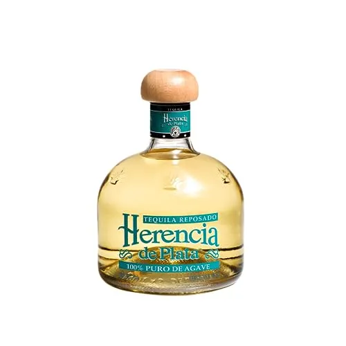 Herencia de Plata Reposado Tequila 38%, Premium-Tequila aus Mexiko, 1 x 0,7l / 700ml