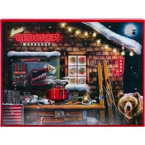 GEDORE-Red Adventskalender 33003151 XXL - 51-teiliges Werkzeugset - Werkzeug-Sets mit hochwertigem 51-teiligen Inhalt inkl. Kunststoffkoffer im GEDORE red Design. Perfekt für Schrauber und Heimwerker, Maße: 49,5 x 41,5 x 6,6 cm.
