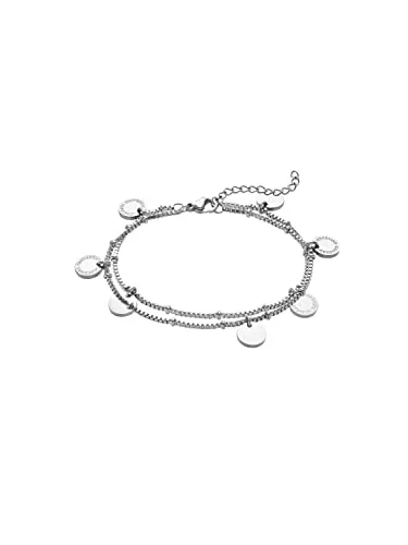 LIEBESKIND BERLIN Damen Armband LJ-0393-B-20 - Armband aus hochwertigem Edelstahl, 20 cm lang und in einer eleganten Geschenkbox, perfekt für jeden Anlass und als stilvolles Geschenk.