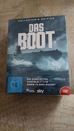 Das Boot - Collector's Edition: Die kompletten Staffeln 1-4 LTD. [14 DVDs] - Filme, exklusive Collector's Edition mit allen Staffeln und einzigartigem Bonusmaterial für Filmfans.