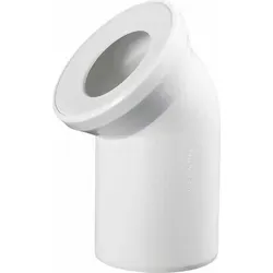 WC-Anschlussbogen 45, 110mm - Weiß