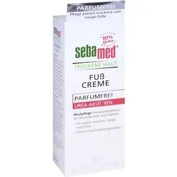 Sebamed Trockene Haut Parfumfrei Fußcreme Urea 10% 100 ML