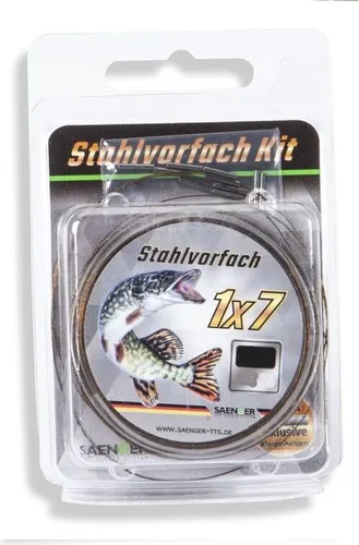 Produktbild Sänger 1x7 Stahlvorfach Kit 10 m 15 kg