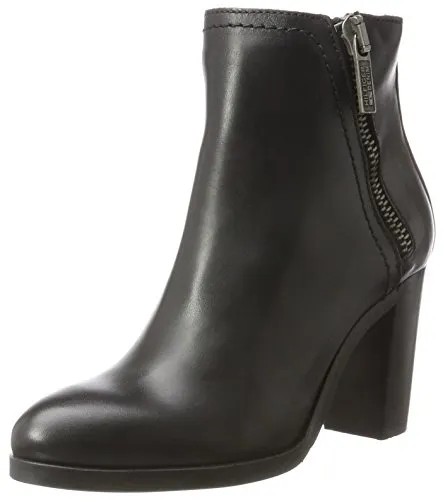 Tommy Jeans Damen G1385ANETT 4A Stiefel, Schwarz (Black)