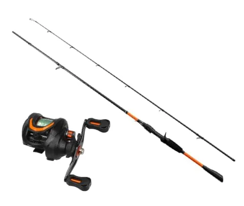 Zander Baitcast Combo CoroCast 1,98m 10–40g + Mostal 301 LH Baitcastrolle inkl. 0,15mm IOX 8X Braid – Raubfisch Set