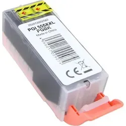 black Tinte/Tintenpatrone 4.3-PGI-555pgbk-XXL-BULK kompatibel mit Canon PGI-555pgbk-XXL [ 8049B001 ]  Seiten: 1.000
