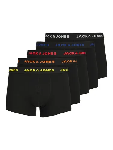 Jack & Jones 5er-Set: Boxershorts in Schwarz - M