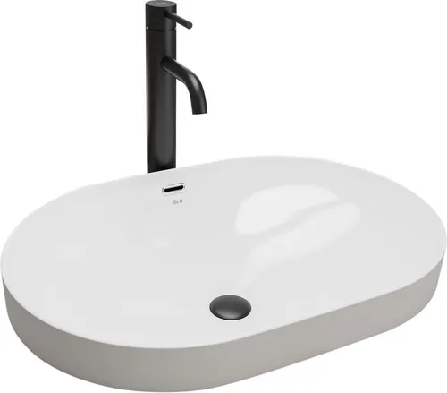 Rea Einbauwaschbecken Arleta Oval White