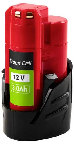 Green Cell GC-PTML12V3 B3 4932451388 Werkzeug-Akku 12V 3Ah Li-Ion - Leistungsstarker 12V 3Ah Li-Ion Akku für Elektrowerkzeuge, optimiert für längere Laufzeiten und zuverlässige Leistung im Einsatz.